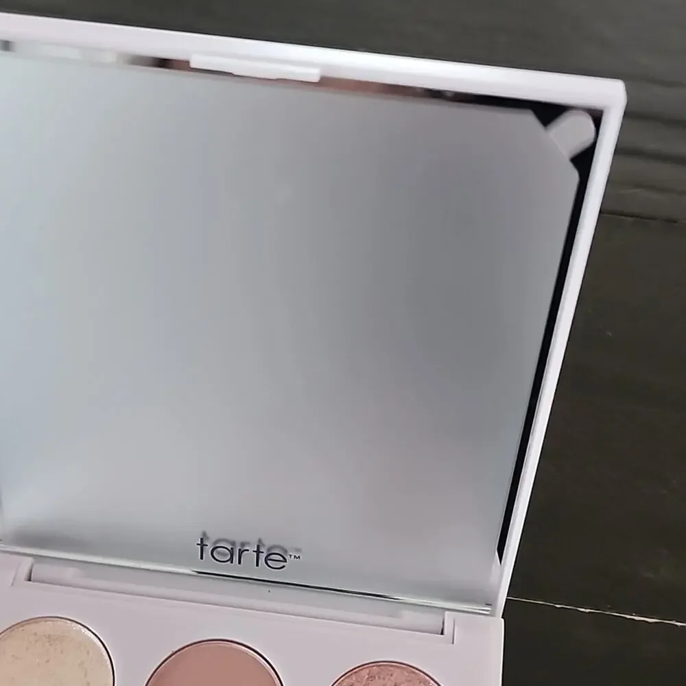 TARTE Positive Vibes Eyeshadow Palette & Double Ended Eyeshadow Eyeliner Brush